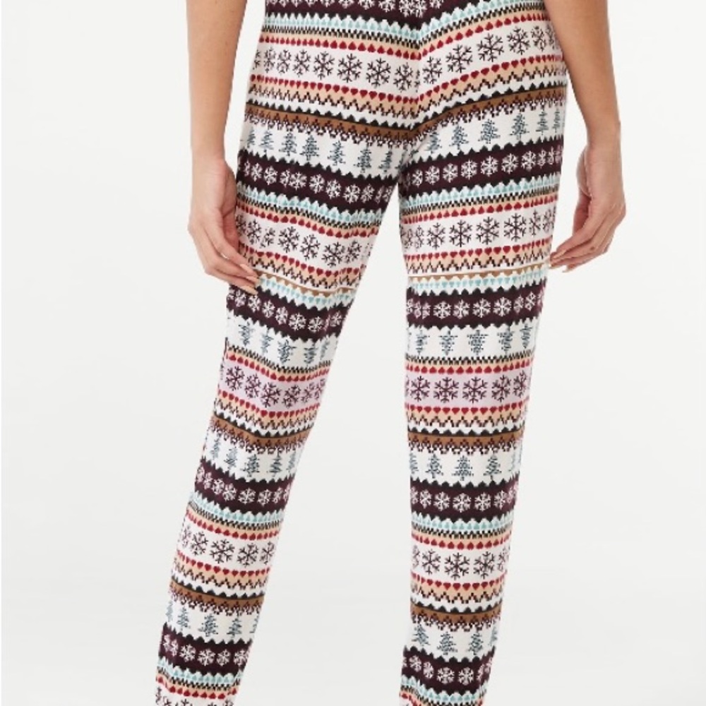Joyspun Women’s Hacci Knit Sleep Joggers with pockets; size: 3X(22W-24W) - Picture 2 of 3